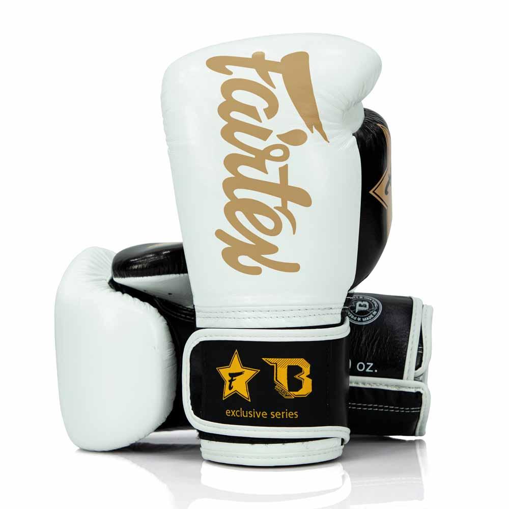 Gants FXB  white black gold