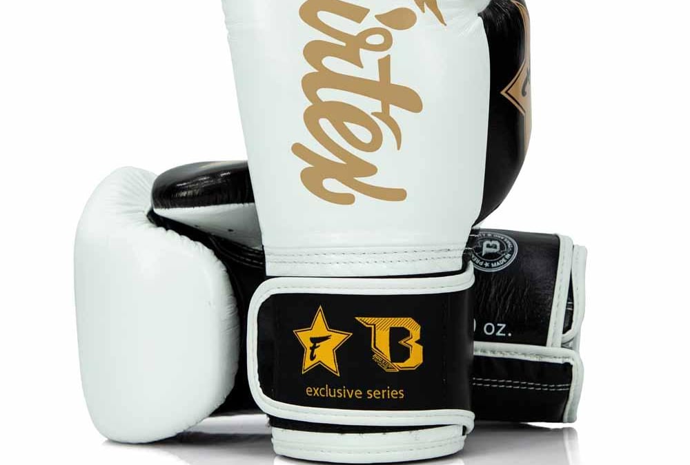 Gants FXB  white black gold