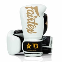 Gants FXB  white black gold